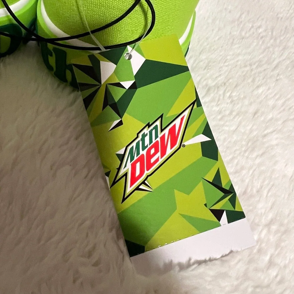 Mountain Dew Slip On Sneakers Green‎ Shoes Size 9 Brand New - Picture 6 of 6